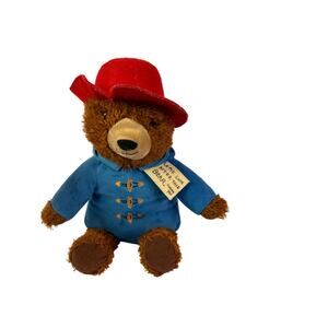 Kohls Cares Paddington Bear Plush Blue Coat Red Hat Stuffed Animal Toy 15inch